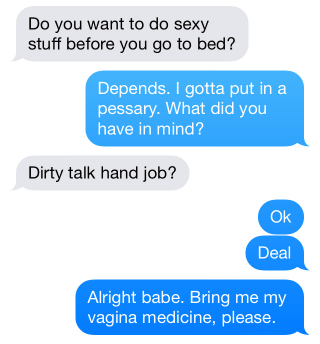 Illustration for article titled 'Can't Wait to Caress Your Clot': More of the Grimmest Sexts Ever Sent